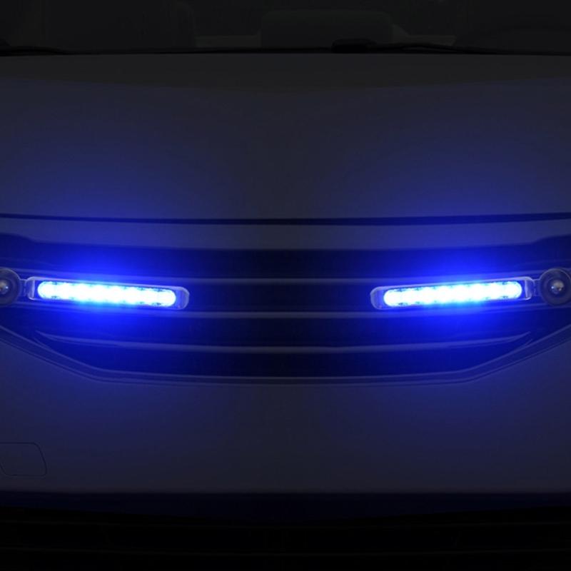 Versatile Wind Powered LED Vehicle Light Daytime Running Light for All Drivers