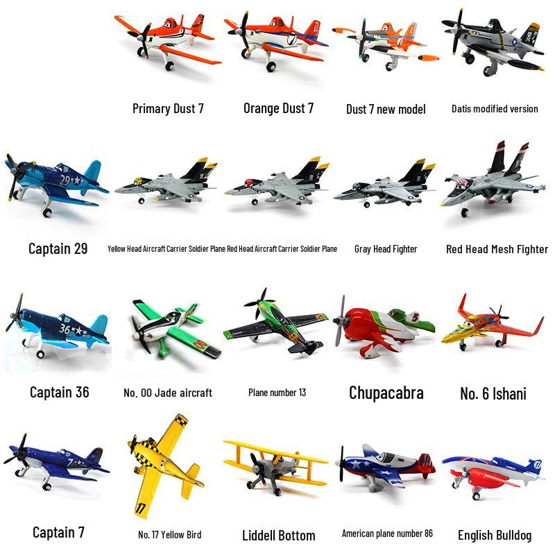 Alloy Fighter Plane Models: Children's Airplane Toy Gift Collection