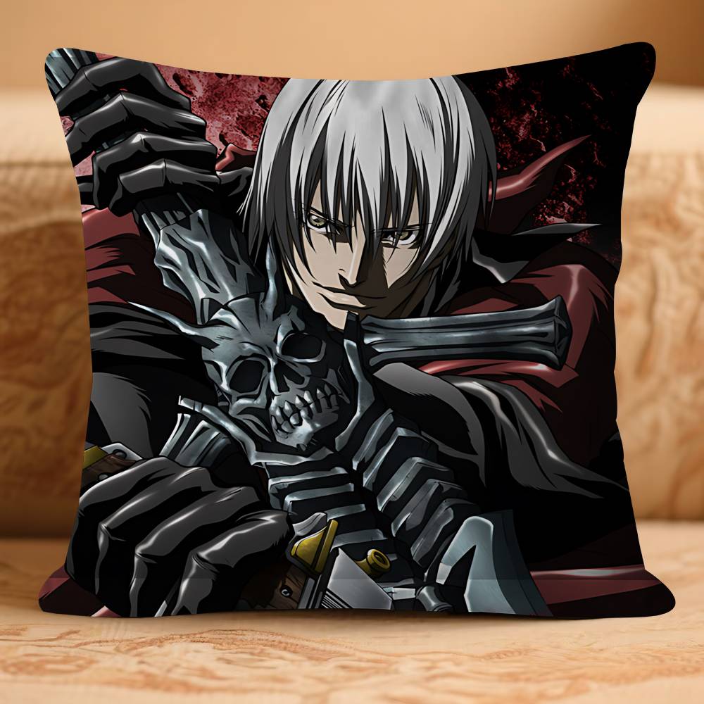 D-Devil May CryS Pillow Case Removable Washable Cushion Cover – All-Season Soft Linen