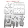 Furniture Metal Cutting Dies Stencil DIY Scrapbooking Album Paper Card Template Mold Embossing Craft Decoration top sale