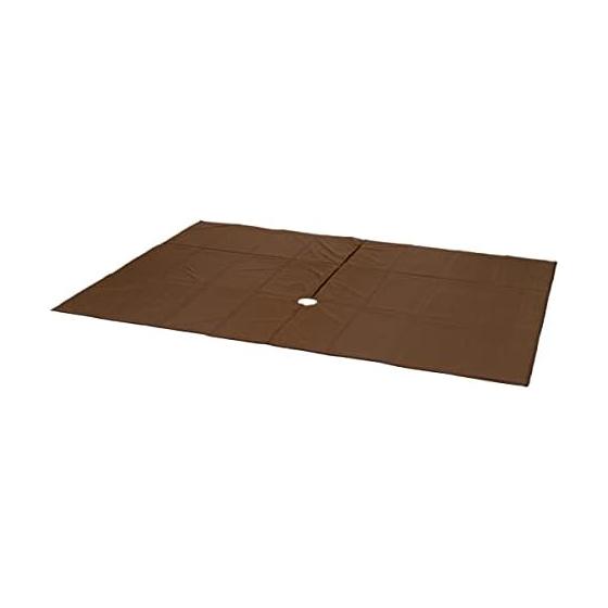 Палатка DOD One Pole RX (M) Коврик [Для 3-4 человек] 280 x 210 см MA3-953-BR Коричневый