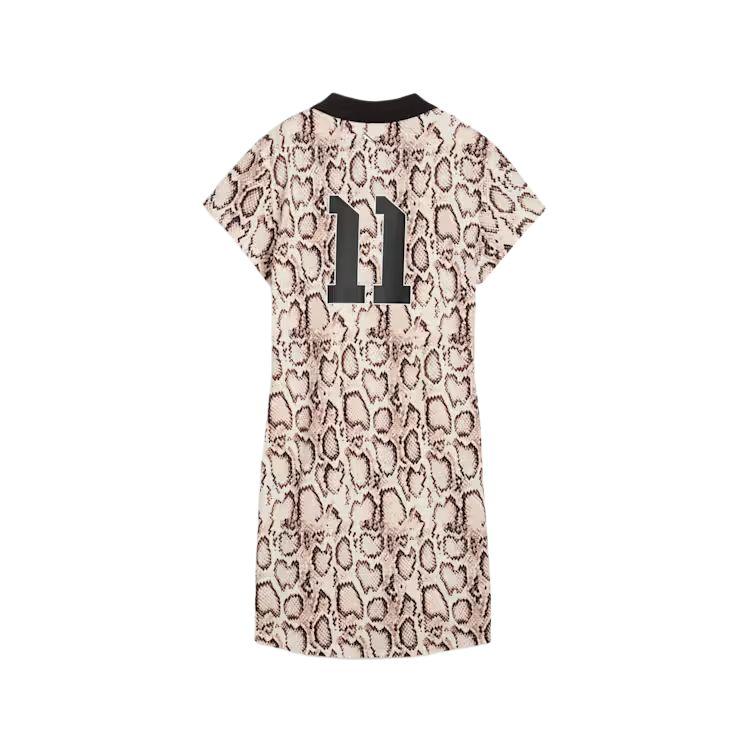 Puma A$AP Rocky FW25 All Over Print V-Neck Football Short Sleeve Dress Women Dresses 633416-36