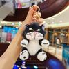 Non-Toxic 12Cm 4 Colors Lovely Lucifer Plush Keychain Doll Kawaii Bag Pendant Plush Stuffed Toy Backpack Pendant Birthday Gift For Childre