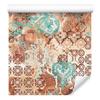 Ethnic Geometric Motifs Wallpaper for Living Room and Bedroom 50x1000