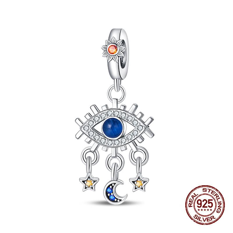 100% 925 Silver Tarot Collection Pendant DIY Hourglass Beads Fit Pandach Original Bracelet Women Jewelry Birthday Gift