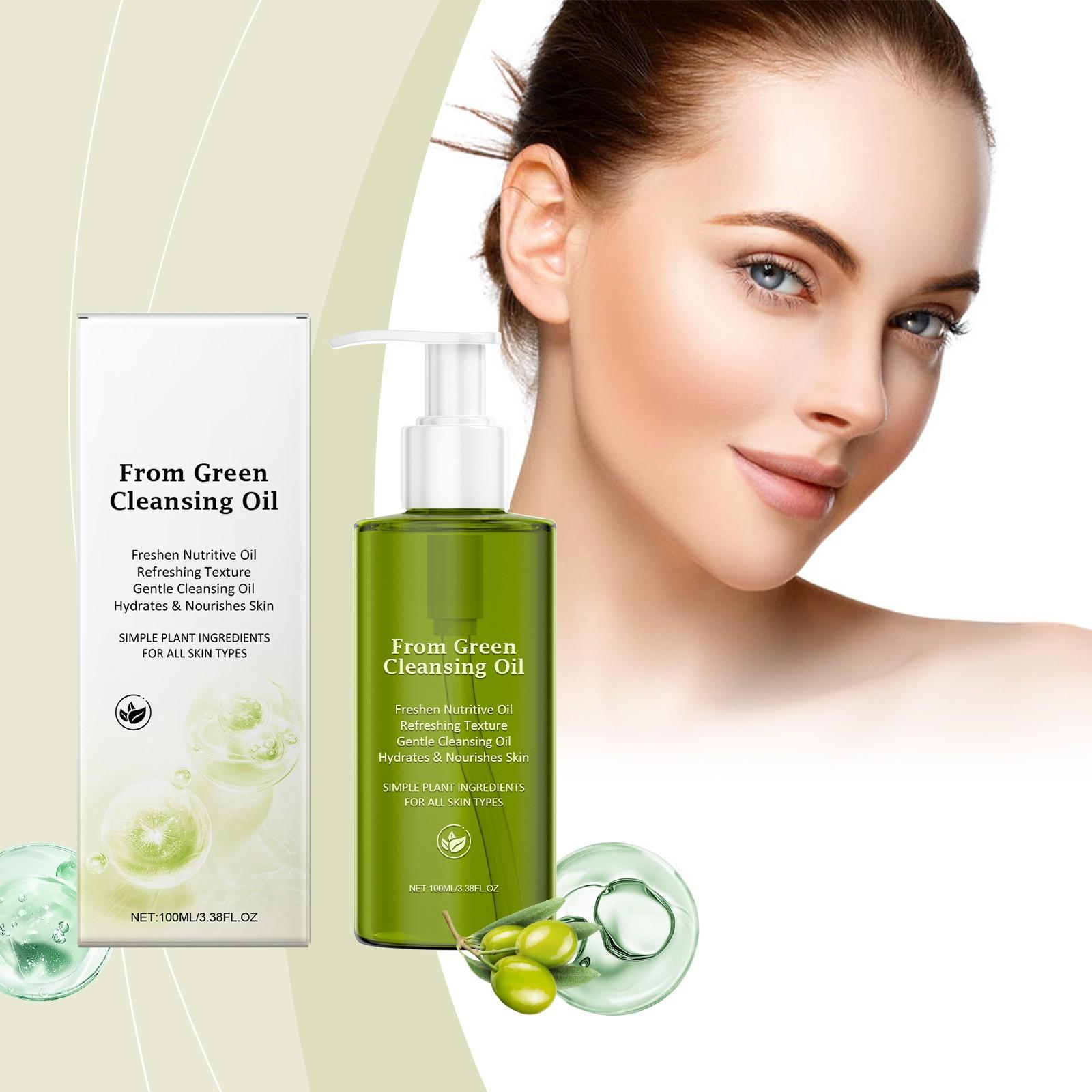 

Очищающее масло, Мягкое очищающее масло для лица, Веганское и бесплатное, Очищающее средство для лица, Очищающее масло, Ежедневное снятие макияжа(100мл)