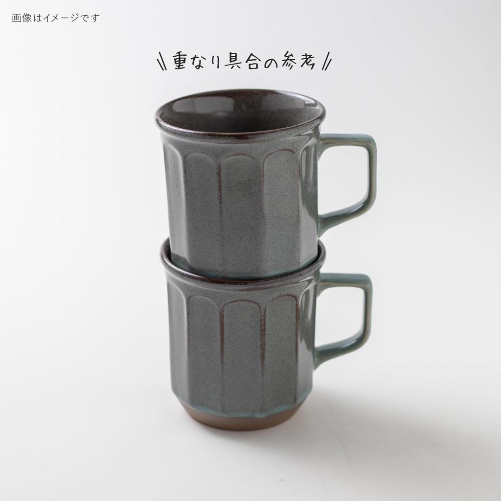 Minoru Pottery Eureka -Shinogi- Mug, Navy Wisteria