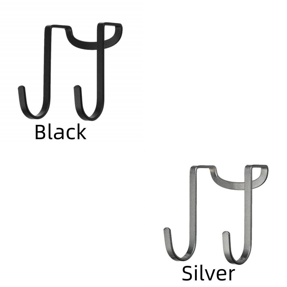 1/5 Pcs Double S Shaped Cabinet Hook Furniture Hardware  Drawer Cabinet, Closet, Fence