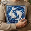 Beginners Faux Pearl Painting Kit DIY Kit, 12 Constellation Rhinestone Art Set for with Wooden Frame Adults Beginners, Handmade Fake Wall Decoration