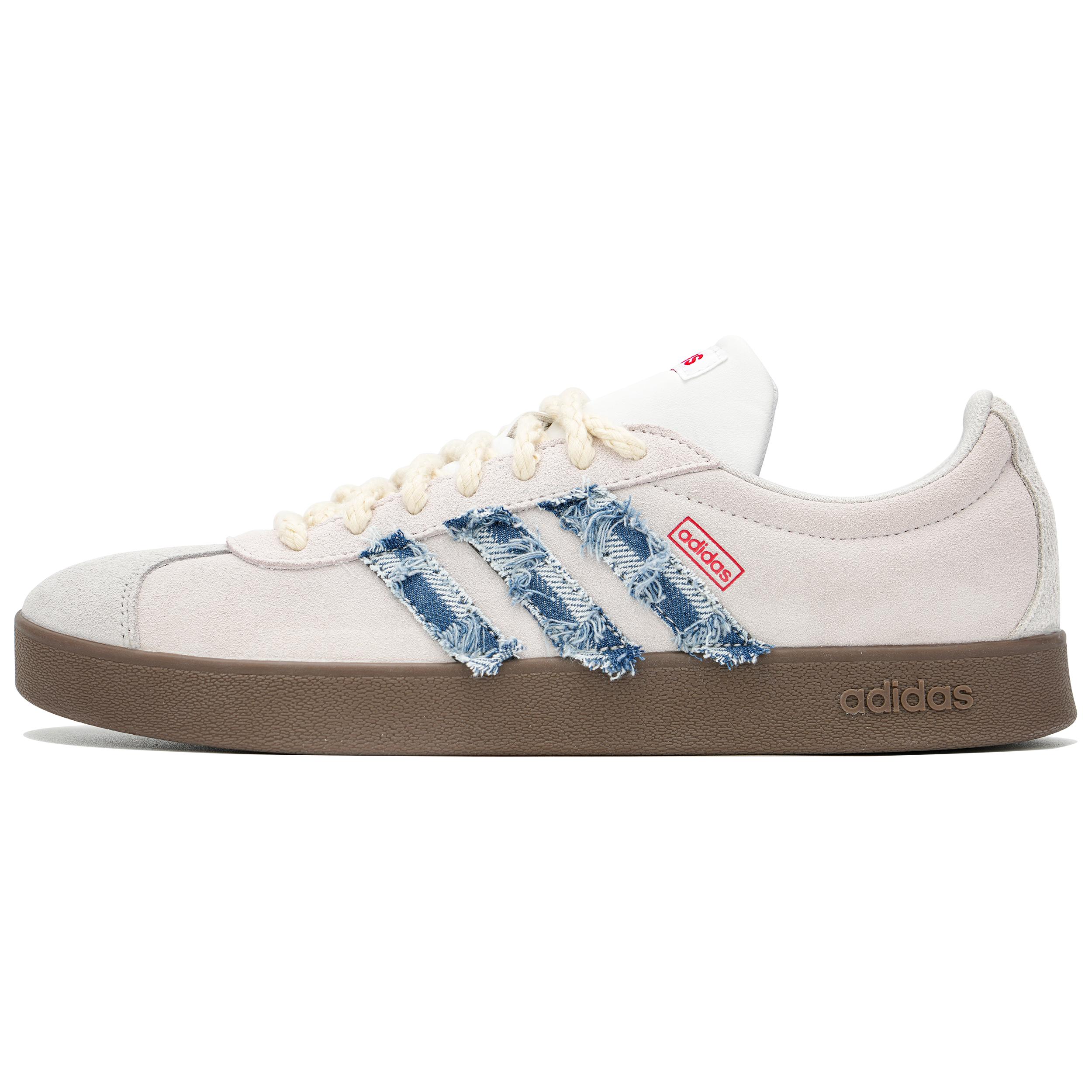 

Adidas VL COURT 2.0 Abrasion Resistant Low top Skateboard Shoes Unisex Gray HQ1802(TeamTen-) 44