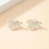 Japanese & Korean Mori Style Flower Pearl Stud Earrings for Women - Trendy, Simple Fashion, Street Style