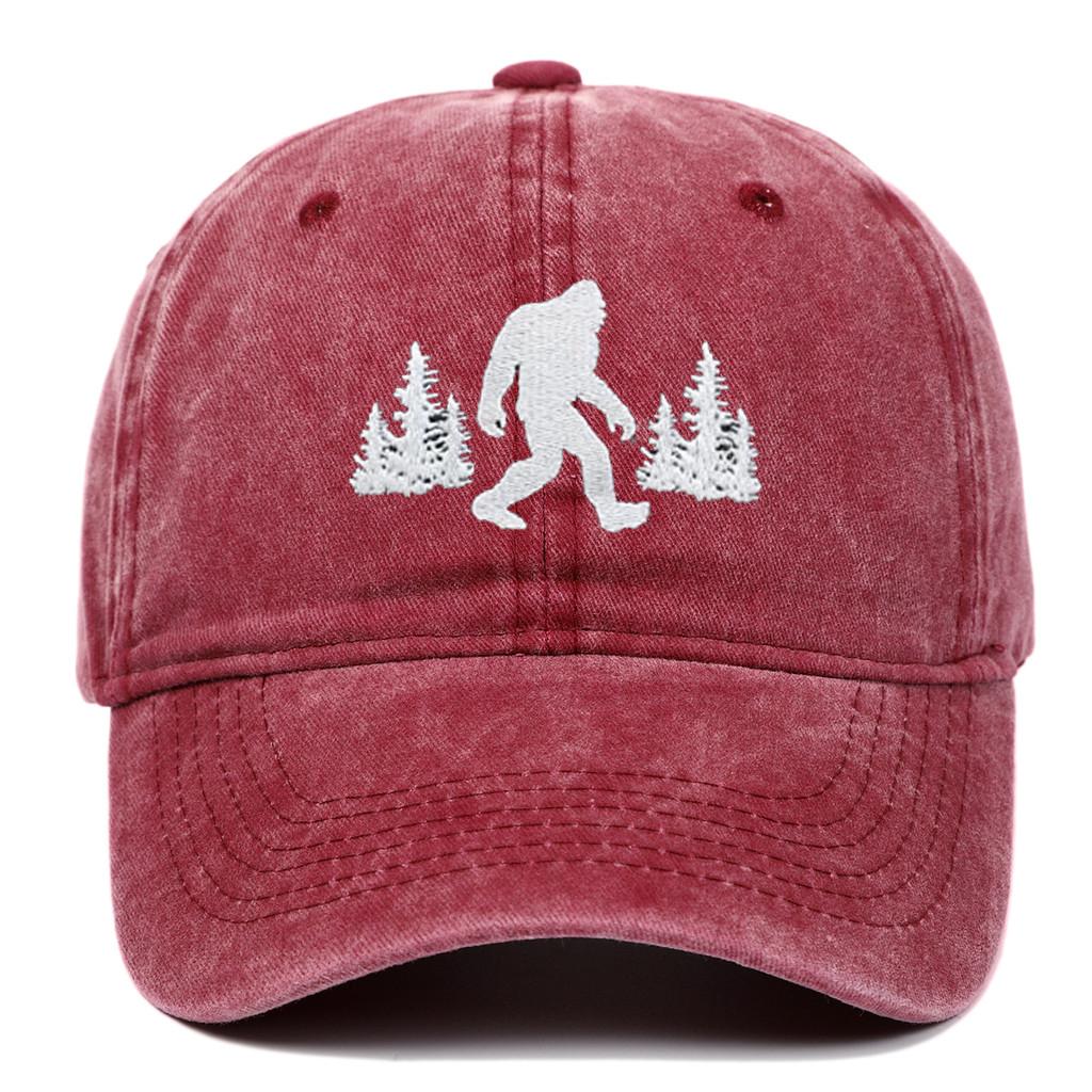 Embroidered Baseball Cap With Breathable Cotton Material For Sun Protection