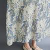 DIMANAF New 2026 Women Plus Size Summer Beach Long Dress Sundress Loose Casual Maxi Lady Floral Vintage Print Dress