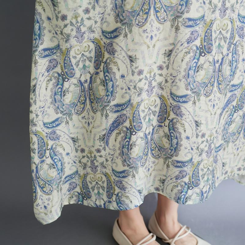 DIMANAF New 2026 Women Plus Size Summer Beach Long Dress Sundress Loose Casual Maxi Lady Floral Vintage Print Dress