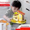 3D Stereoscopic Small House DIY Puzzle for Kids Ages 3-6 - Educational Paper Craft Toy