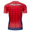 Stilosa Maglietta Sportiva a Maniche Corte di Spider-man per Uomo con Tessuto di Qualità Premium