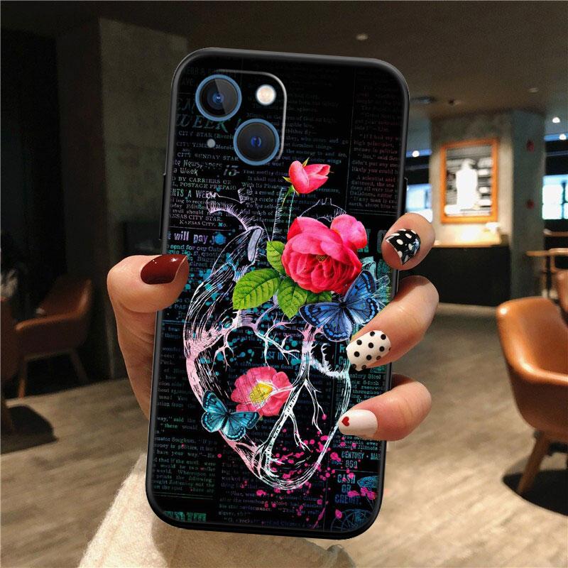 Calm Heart Art New High-End Shell Phone Case for Redmi Note 8 9 Pro Max 9S 9T 9C NFC 8T 8A 10A A4