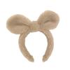 Hair Hoop Non-slip Ultra Soft Cosplay Headdress Plush Bear Ears Plush Headband Hair Accessories