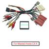 Car 16pin Stereo Radio Wiring Harness Cable W/Canbus Box For Mazda3/ Axela /CX-4
