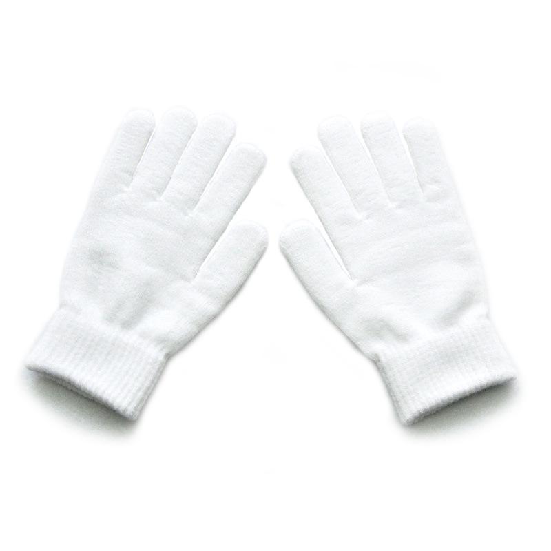 Męskie i Damskie Dzianinowe Wełniane Rękawiczki, Zimowe Jazdy Ciepłe i Polarowe Rękawiczki