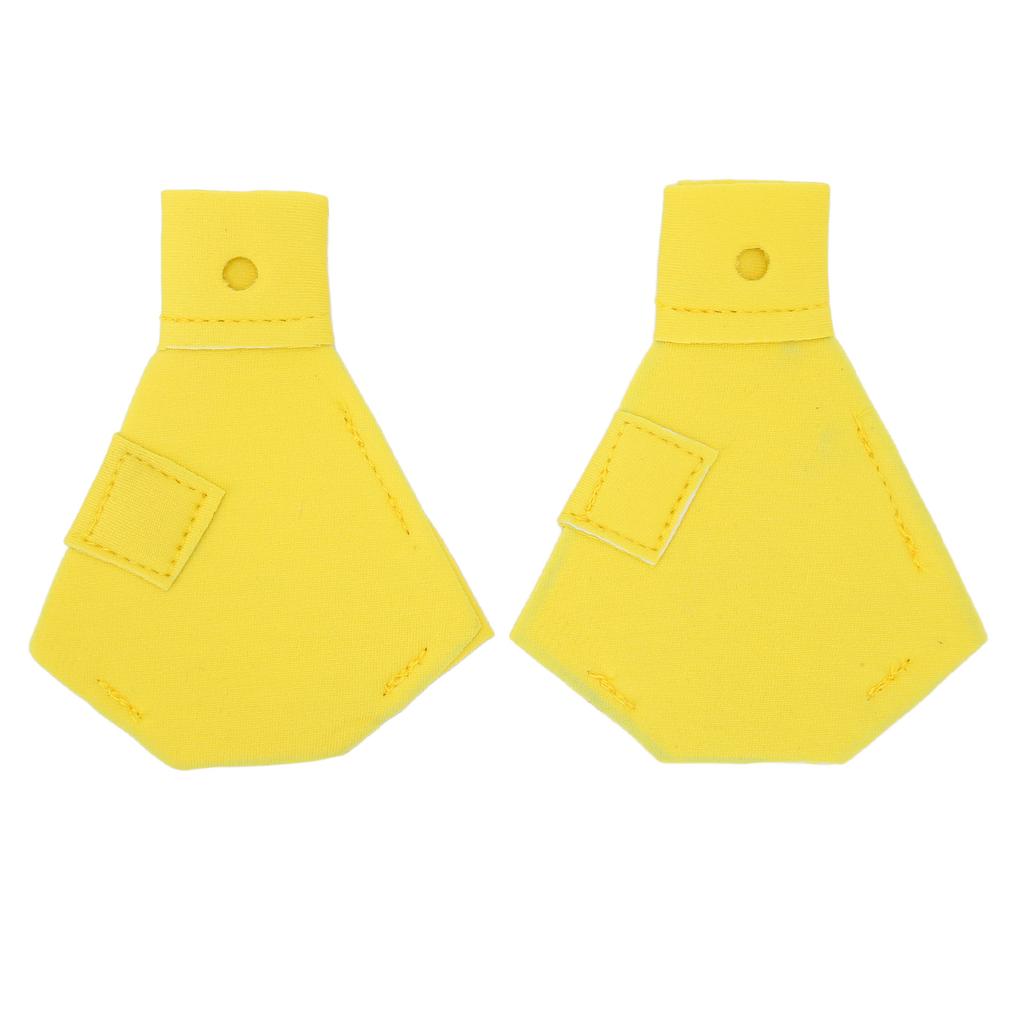 Pet Duck Shoes Soft Cushioning Stable Support Paw Protector Duck Protective Boots for Goose Yellow