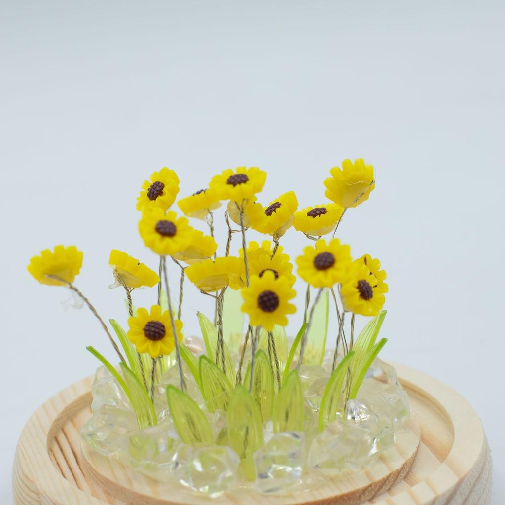 Floral Glow Garden Dome – 20 Sunflower – LED USB