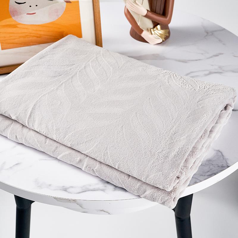 

Фланелевый плед Одноместный плед Покрывало для кондиционера Офисный плед для сна Плед для дивана 127x178cm серый