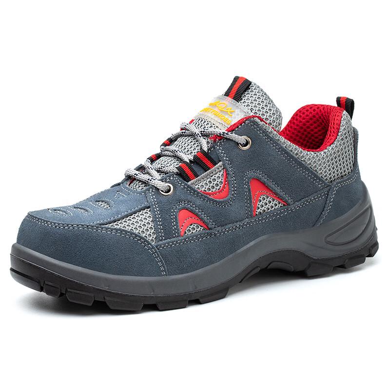 LAOGUANJIA Men s Steel Toe Safety Work Shoes 42