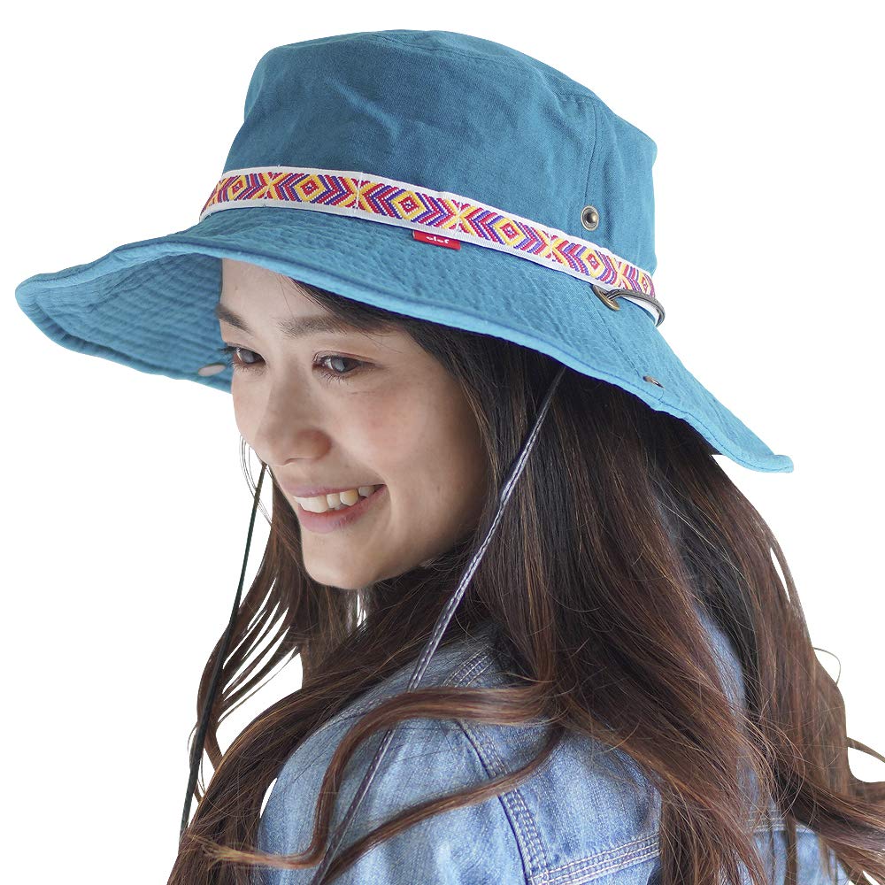 

Adventure Safari Wide Free Blue [CLE] Hat, Hat, Outdoor, Brim, Size, синій
