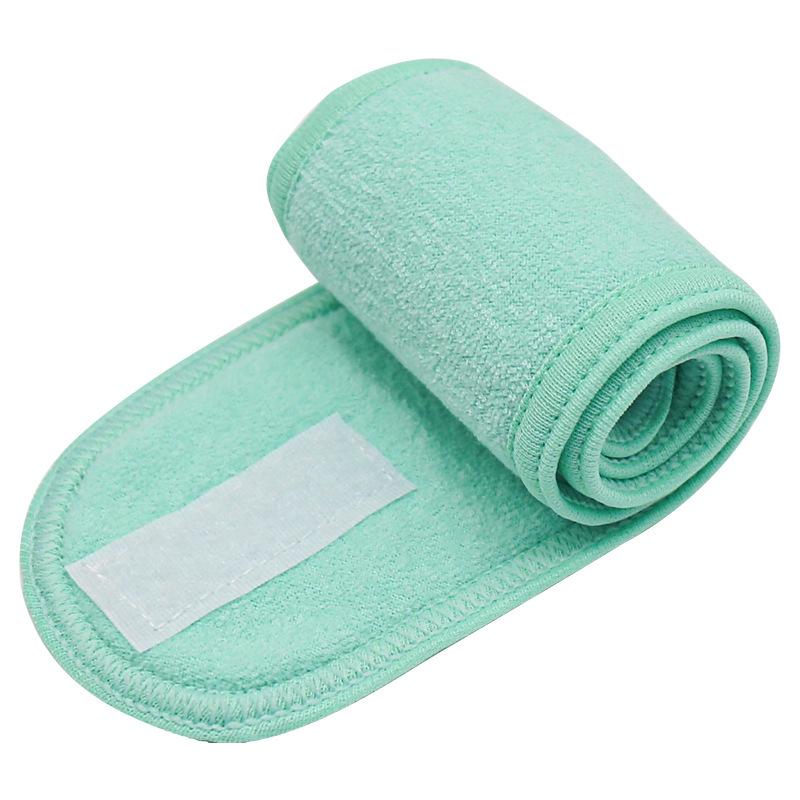 Bandeau de Sport Velcro Double Couche pour Post-partum, Lavage du Visage, Course à Pied et Style Transfrontalier
