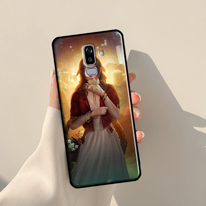 Aerith Gainsborough Final Fantasy Case For Samsung Galaxy J3 J5 J7 2017 A3 A5 J1 2016 J4 J6 Plus A6 A7 A8 A9 J8 2018 Coque