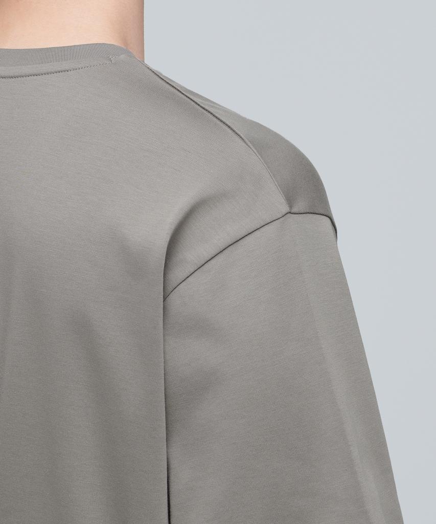 MUSINSA STANDARD Supima Relaxed Crew Neck T-Shirt [Dusty Beige]