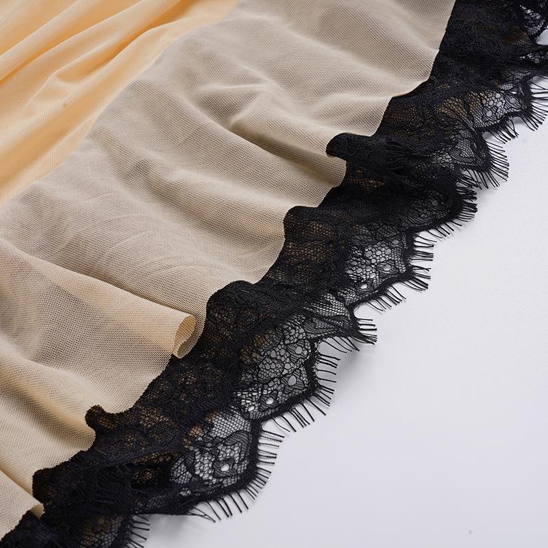 2026 Lace Spaghetti Strap Dress Women Summer Pleated Drawstring Sexy Plunge Mini Dress Slim Hot Girl Club Party Dresses
