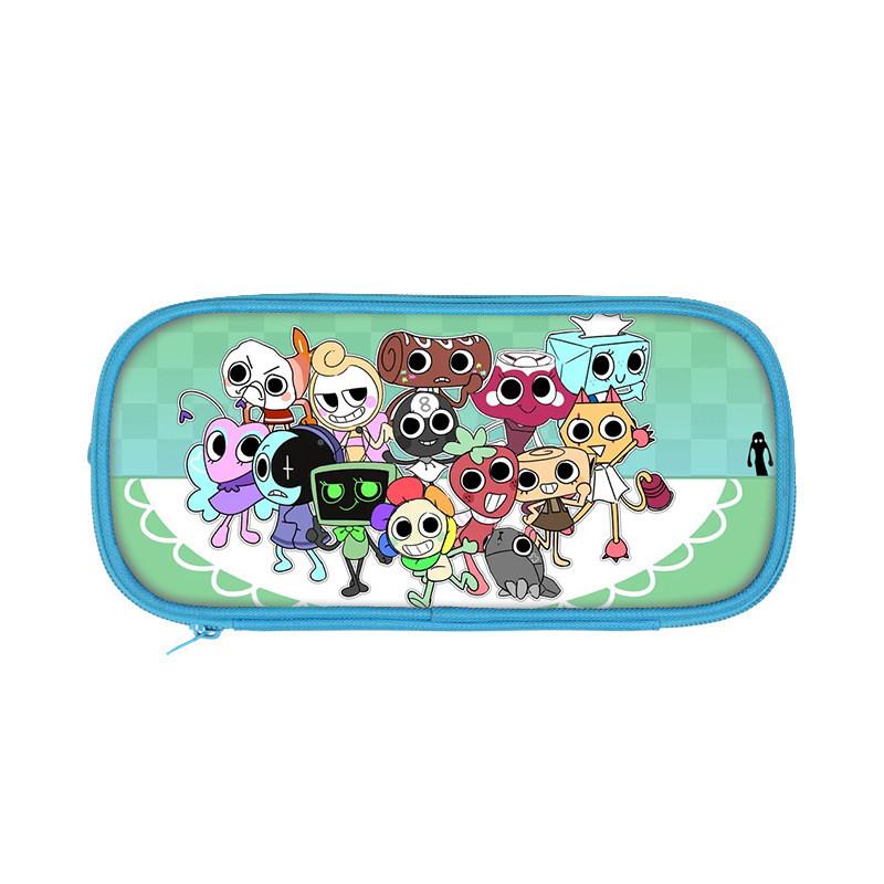 

Dandys World Nylon Pen Bag With Spacious Storage For Students And Kids Style4