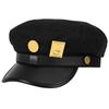 Anime JOJO JoJo's Bizarre Adventure Cosplay Cap Jotaro Kujo Cosplay Accessories Hats Army Military Flatcap Badges Anime Around