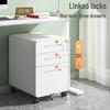 Miling Mobile Under-Desk File Cabinet