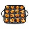 Nonstick Takoyaki Pan Cast Aluminum 16-Hole Cooking Pan Versatile Takoyaki Mold  Gas Stove