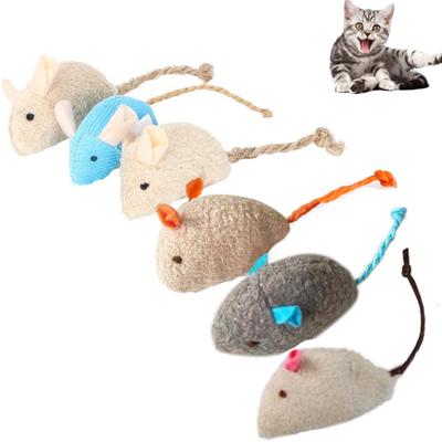 YFFSFDC Conjunto de Brinquedos Gato Rato de Pelúcia para Roer para Animais de Estimação Estresse Falta de Suprimentos para Animais de Estimação 6, Brinquedo, Brinquedo, Brinquedo, Alívio, Exercício,