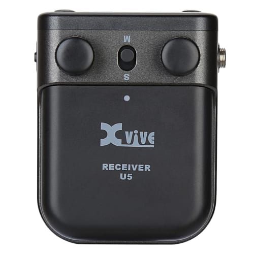 Xvive U5T2 Wireless Pin Microphone System, 2.4GHz Digital Wireless System, 2-Channel (TX+TX+RX Kit), Certified by Technical Standards Approvals in Jap