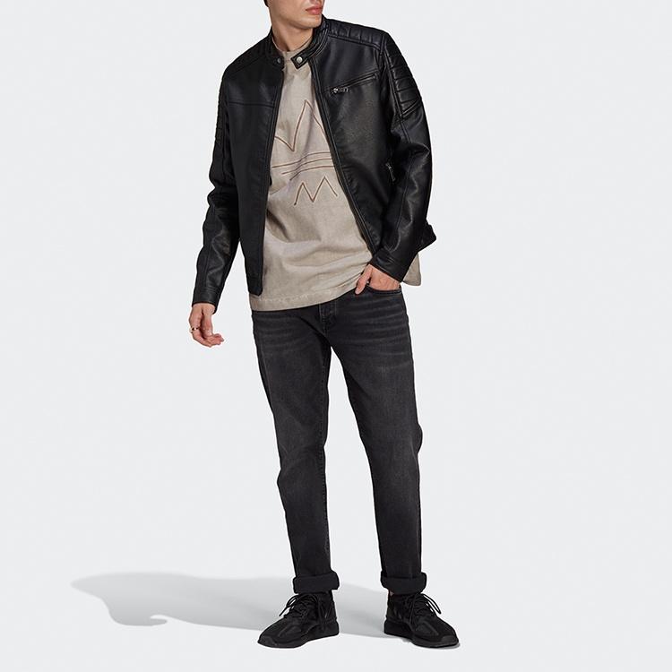 adidas Originals R.Y.V Oversize Abstract Trefoil Tee For Men Timber Men's GN3300