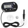 Digitales Aquarium-Thermometer mit Saugnapf, Temperatursensor, Messgerät, Tester, Thermometer, Messung -50 °C + 70 °C