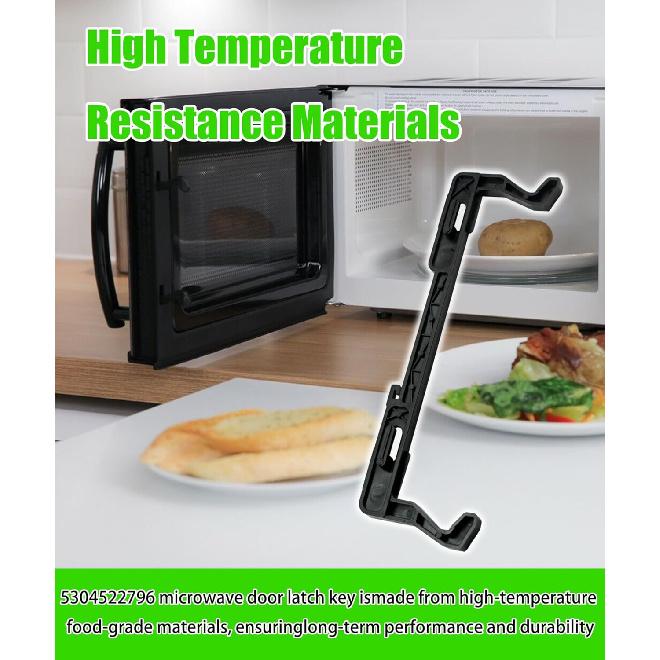 5304522796 Microwave Door Latch Fits for Electrolux, Frigidaire, Gibson, Kelvinator, Westinghouse,Sears/Kenmore and Others Microwaves,Replace