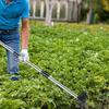 2-in-1 Unkrautrechen Langer Griff Unkrautzieher Aufstehendes Unkrautwerkzeug Robuster Handrechen Gartenhacke Manuelles Unkrautvernichtungswerkzeug für Rasen Garten Terrasse