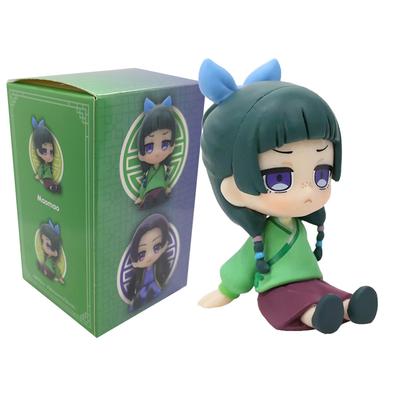 Nová Maomao Jinshi Mini Figurka z The Apothecary Diaries Anime Periferie Kawaii Sedící Hračky Stolní Ozdoby do Auta Model Dárky