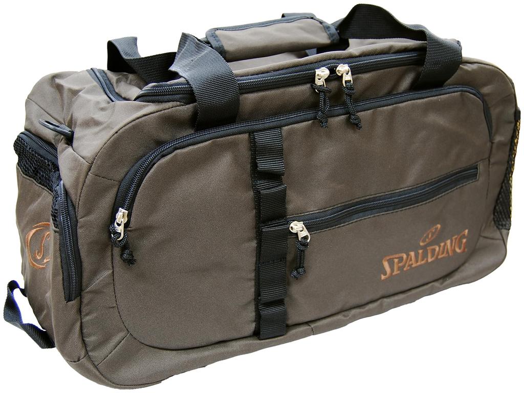 SPALDING Golf Boston Bag, Dark Brown, SPBB-3470