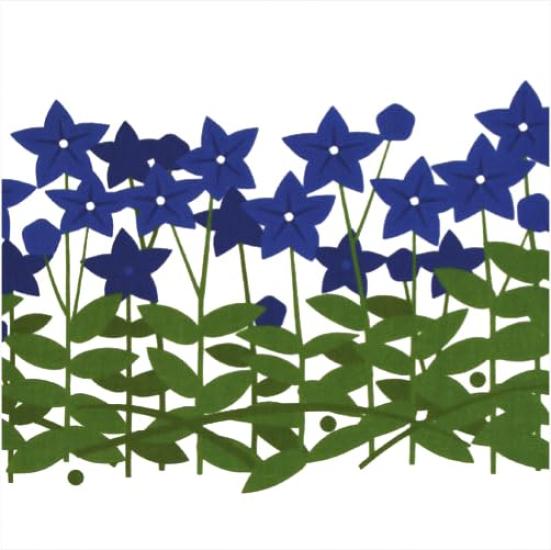 Anbo Dyeing Hand Towel Authentic Dyed Cotton Tokuoka Made in Japan 35cm x 100cm "Kikyō" 100%