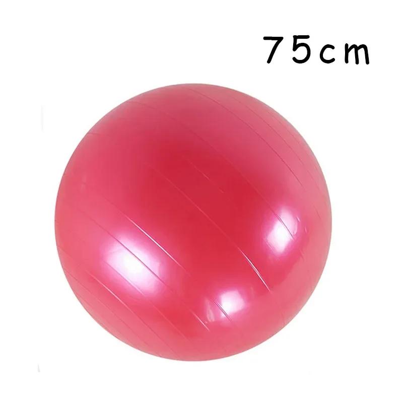 45 To 85 Cm Large Yoga Ball PVC Inflatable Yoga Practice Ball Thickened Gym Fitness Ball Exercise Home Fitness Pilates Active Balance Ball
