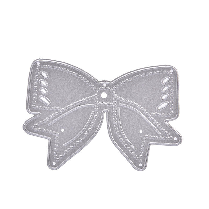 Buy Bowknot Metal DIY Cutting Dies Stencil Scrapbook Album Paper Card ...