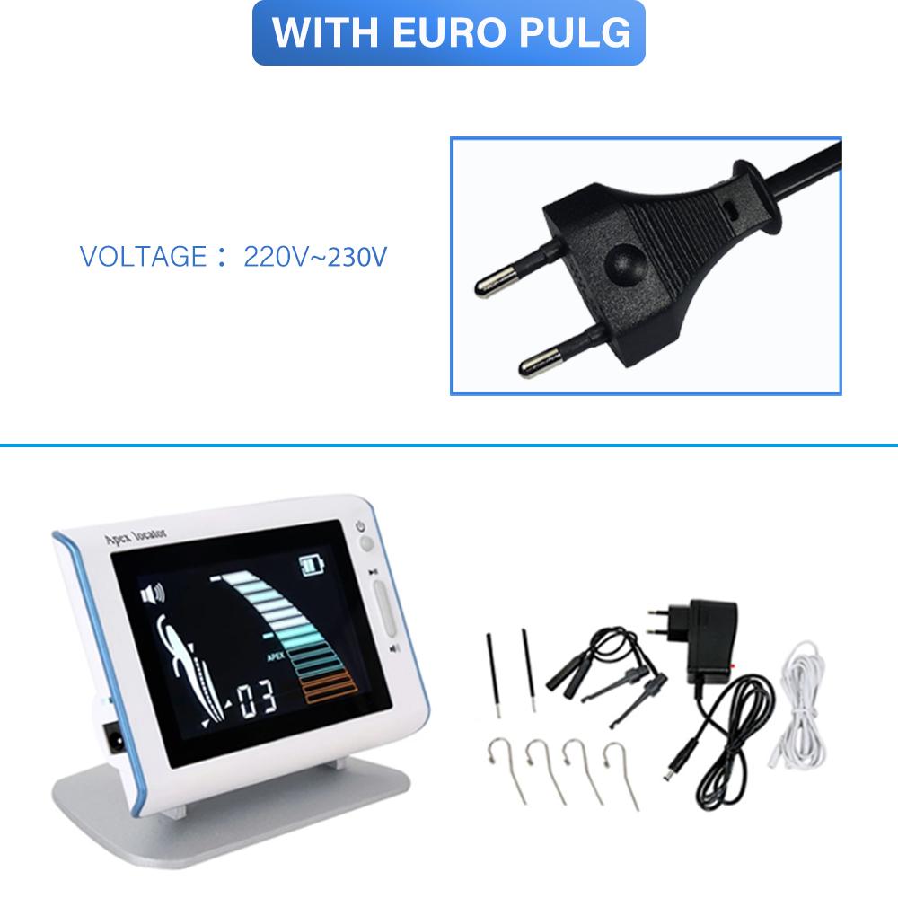 Niceden Dental Endo Peep Wyświetlacz Ekranu Pomiarowego Składany DTE DPEX 6 Lokalizator Wierzchołka Wizualizacja Kanału Korzenia Dopasowanie Zębów