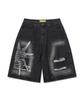 Main Booth Dreamer Denim Shorts(Black)